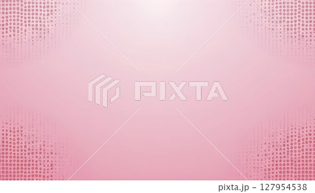 Feminine Comic Dot Pattern Vector Texture 127954538