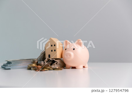 Business concept growth involves strategic financial management money loan investment bank real estate economic development encourage save buy home car education income stack investment economy return Business concept growth involves strategic financial management money loan investment bank real estate economic development encourage save buy home car education income stack investment economy return 127954796