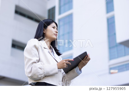 Future remote work combines technology smart phone connection online white digital business woman enable e-learning productivity while travel blend comfort modern devices serenity computer equipment Future remote work combines technology smart phone connection online white digital business woman enable e-learning productivity while travel blend comfort modern devices serenity computer equipment 127955905