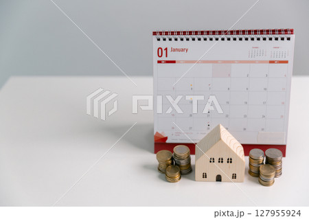 Business concept growth involves strategic financial management money loan investment bank real estate economic development encourage save buy home car education income stack investment economy return 127955924