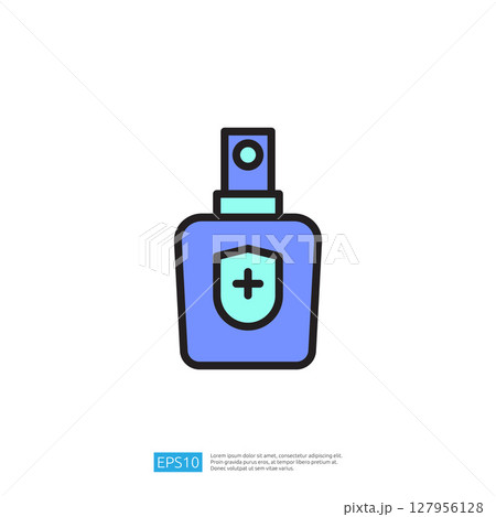 Disinfectant Spray Bottle Icon for Cleaning and Hygiene in Modern Health Practices and Household Solutions Disinfectant Spray Bottle Icon for Cleaning and Hygiene in Modern Health Practices and Household Solutions 127956128
