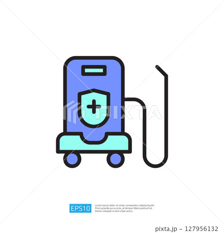 Vector Icon of a Vacuum Cleaner for Effective Cleaning and Disinfection in Modern Home Environments Providing Hygiene and Safety Solutions Vector Icon of a Vacuum Cleaner for Effective Cleaning and Disinfection in Modern Home Environments Providing Hygiene and Safety Solutions 127956132