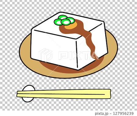 冷豆腐圖 127956239