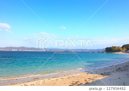 伊勢志摩・英虞湾、御座白浜海水浴場（ござしらはまかいすいよくじょう）/快水浴場百選 127956482
