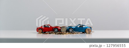 Business concept growth involves strategic financial management money loan investment bank real estate economic development encourage save buy home car education income stack investment economy return 127956555