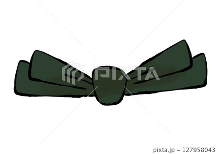 おでん昆布のベクターイラスト 手描き 筆 冬 鍋物 127958043