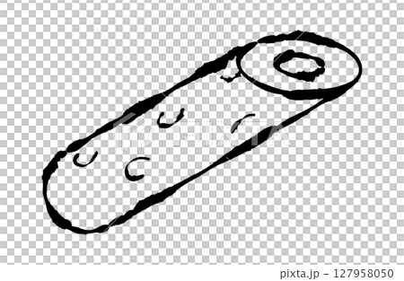 ちくわのベクターイラスト 手描き 筆 冬 鍋物 ちくわのベクターイラスト 手描き 筆 冬 鍋物 127958050