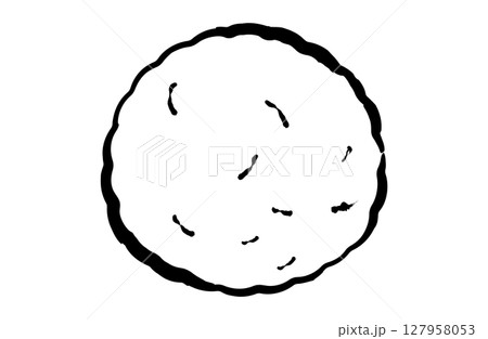 がんもどきのベクターイラスト 手描き 筆 冬 鍋物 がんもどきのベクターイラスト 手描き 筆 冬 鍋物 127958053