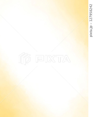淡いオレンジ色のグラデーションフレーム　正月素材 127958242