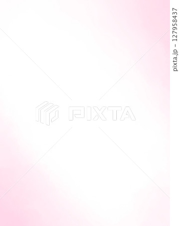 淡いピンクのシンプルなグラデーションフレーム 127958437