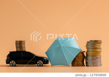 Concept business vehicle finance protection office plan investment buy sell coin car ensuring idea financial security. automobile agent tax protect purchase insurance and secure favorable loan deal Concept business vehicle finance protection office plan investment buy sell coin car ensuring idea financial security. automobile agent tax protect purchase insurance and secure favorable loan deal 127958600