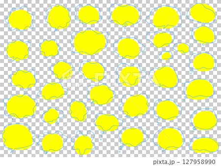 マーカーで描いた悩みのフキダシ マーカーで描いた悩みのフキダシ 127958990