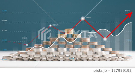 Finance chart showed a significant increase in stock market profits, driven by higher interest rates and steady growth in money investments. finance, growth, increase, interest, money, profit, stock. Finance chart showed a significant increase in stock market profits, driven by higher interest rates and steady growth in money investments. finance, growth, increase, interest, money, profit, stock. 127959192