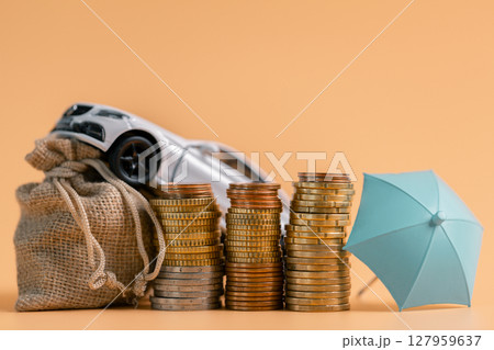 Concept business vehicle finance protection office plan investment buy sell coin car ensuring idea financial security. automobile agent tax protect purchase insurance and secure favorable loan deal Concept business vehicle finance protection office plan investment buy sell coin car ensuring idea financial security. automobile agent tax protect purchase insurance and secure favorable loan deal 127959637