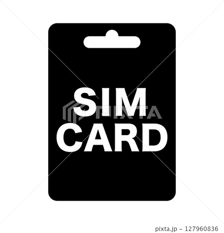 simカード　アイコン 127960836