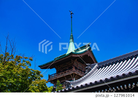 【京都風景】大雲院祇園閣 祇園祭の鉾をモチーフにした斬新なデザイン 【京都風景】大雲院祇園閣 祇園祭の鉾をモチーフにした斬新なデザイン 127961014