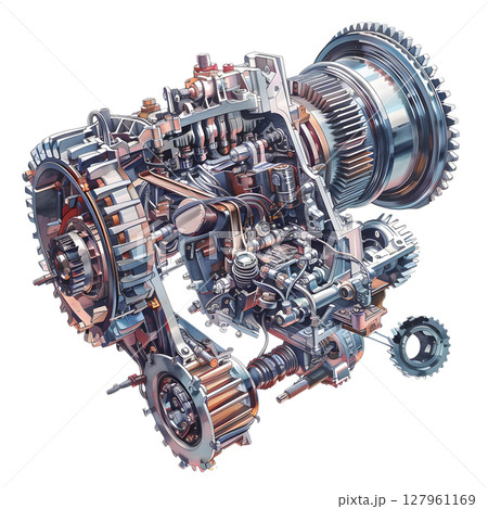 Automatic Transmission Exploded View 127961169