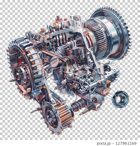 Automatic Transmission Exploded View 127961169