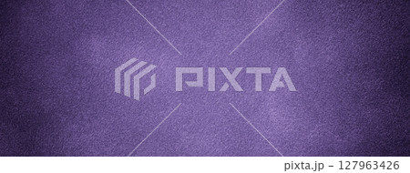 Dark violet suede fabric background with velvet texture, purple tones and soft felt textile in macro with vignette 127963426