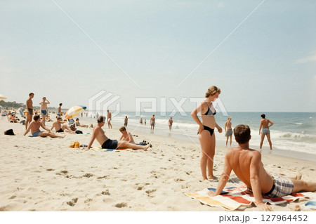 古き良き時代の外国の風景 127964452