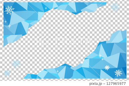 酷冰插畫背景素材 127965977