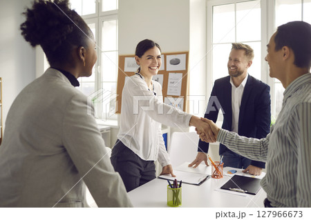 Agreement, deal, business success concept 127966673