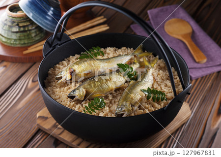 鮎めし 鮎めし 127967831