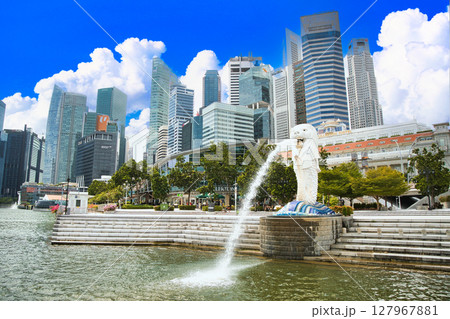 シンガポールの美しい都市風景 シンガポールの美しい都市風景 127967881
