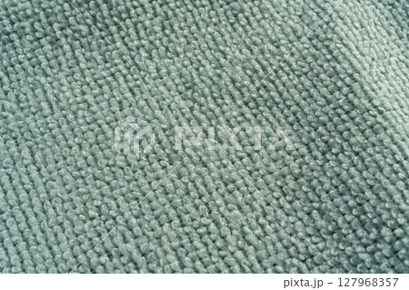 Cleaning cloth macro texture background. Wipe rag pattern, cleaning microfiber towel banner 127968357