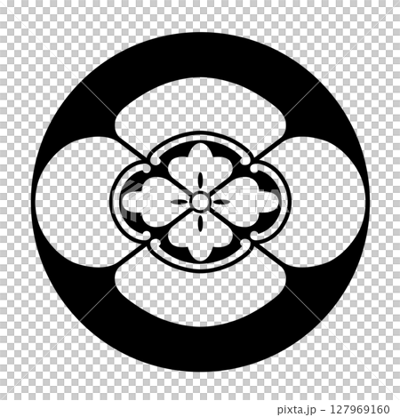 家紋　木瓜 127969160