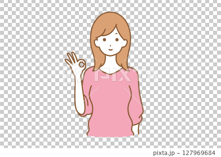 女性表情:明白 女性表情:明白 127969684