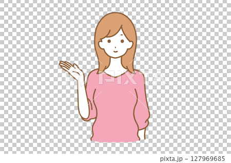 女性面部表情指南 女性面部表情指南 127969685