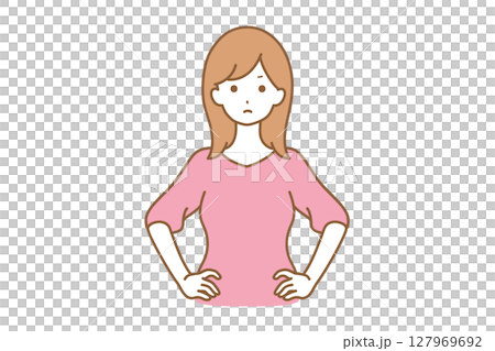 女人表達憤怒 127969692