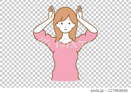 Woman, facial expression, giving up 127969696