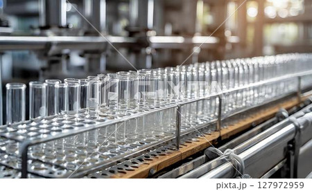 並べられた試験管 127972959