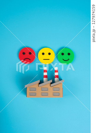 The mood of industry and producers. Survey and statistical collection by financial institutions. Business climate. Economic indicators, manufacturing outlooks, investment sentiment, policymaking 127974159
