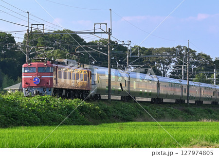 東北本線上り カシオペアラストラン（蓮田-東大宮間） 127974805