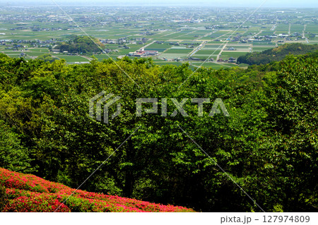佐賀県白石町の景勝スポット　歌垣公園の眺望 127974809