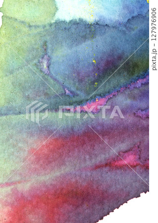 Vibrant Explosion of Multicolour Rainbow Watercolour Paint Splatters and Circles Spots on White Background Vibrant Explosion of Multicolour Rainbow Watercolour Paint Splatters and Circles Spots on White Background 127976906