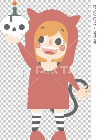 halloween, girl, costume 127977632