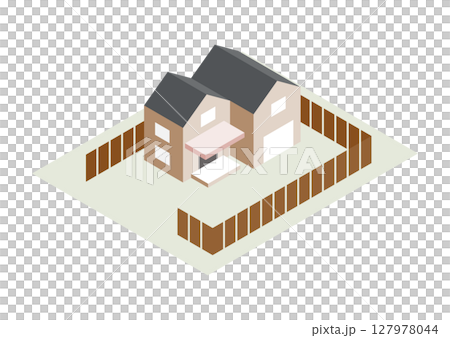 Illustration material | Isometric building 10 127978044