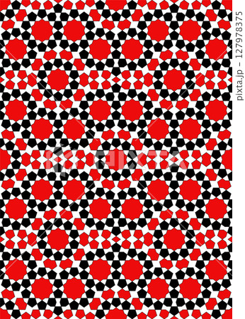 Seamless geometric ornament based on traditional islamic art. 127978375