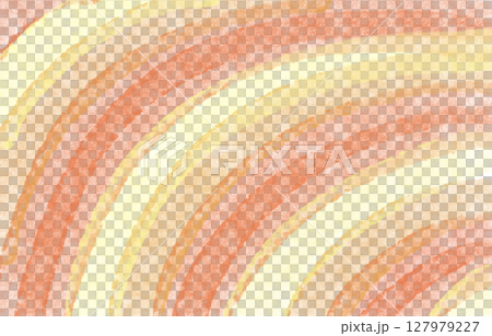 Hand painted watercolor orange ripple pattern background illustration Hand painted watercolor orange ripple pattern background illustration 127979227