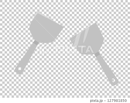 大阪燒用的鏟子的插圖 大阪燒用的鏟子的插圖 127981850