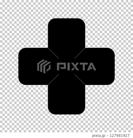 十字標記圖示醫療、急救、醫院 127981927