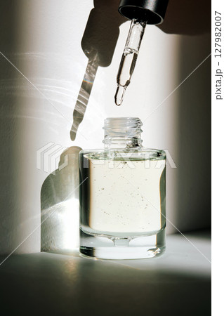 Facial Serum with Peptides and Spicules. 127982007