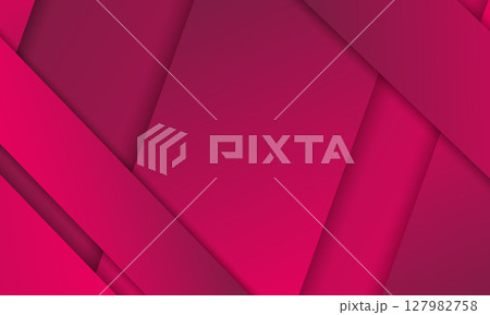 Pink geometric vector background with lines and glow in vibrant colors. 127982758