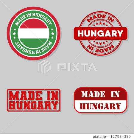Set of stamps made in Hungary 127984359