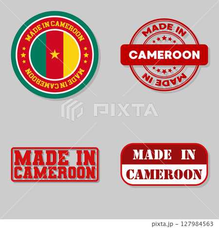 Set of stamps made in Cameroon 127984563