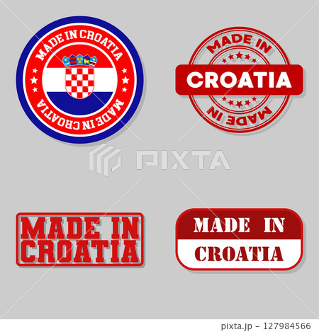 Set of stamps made in Croatia Set of stamps made in Croatia 127984566